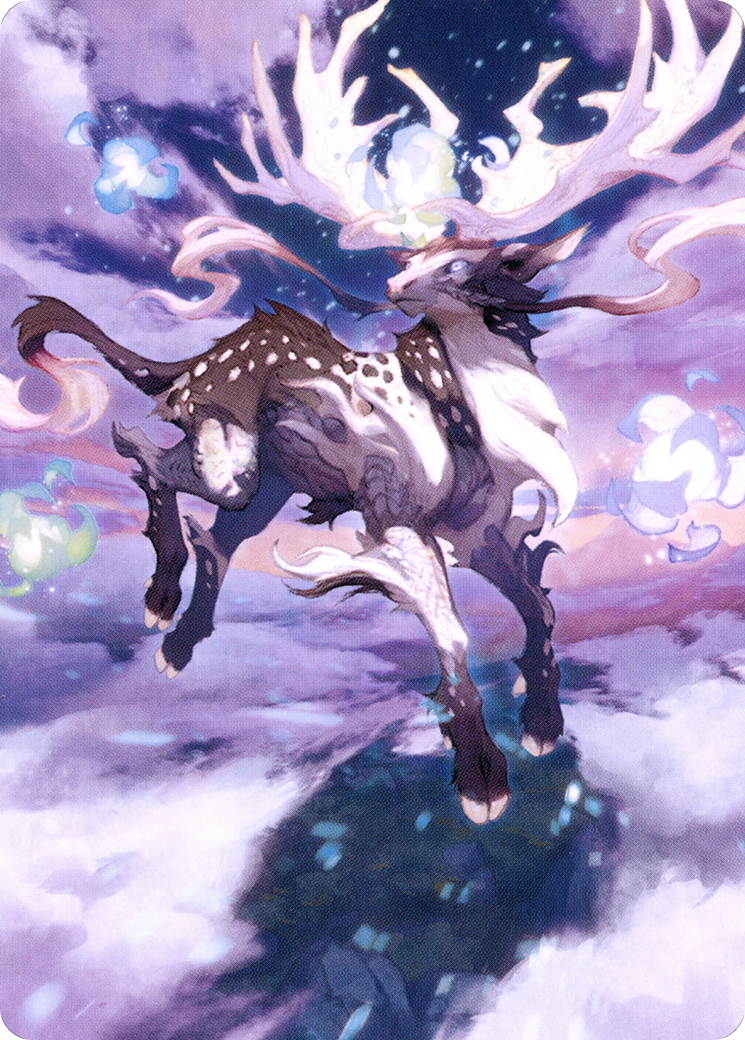 Hinata, Dawn-Crowned // Hinata, Dawn-Crowned (ANEO-068) - Neon Dynasty Art Series (Borderless)