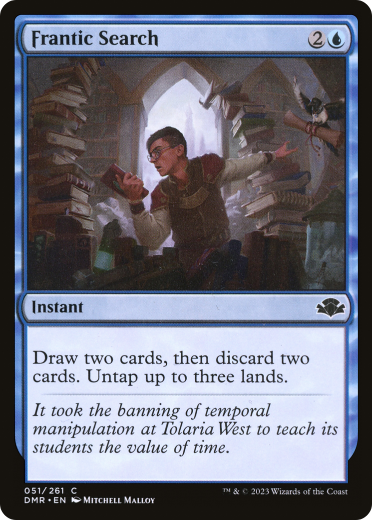 Recherche frénétique [Dominaria Remastered] 