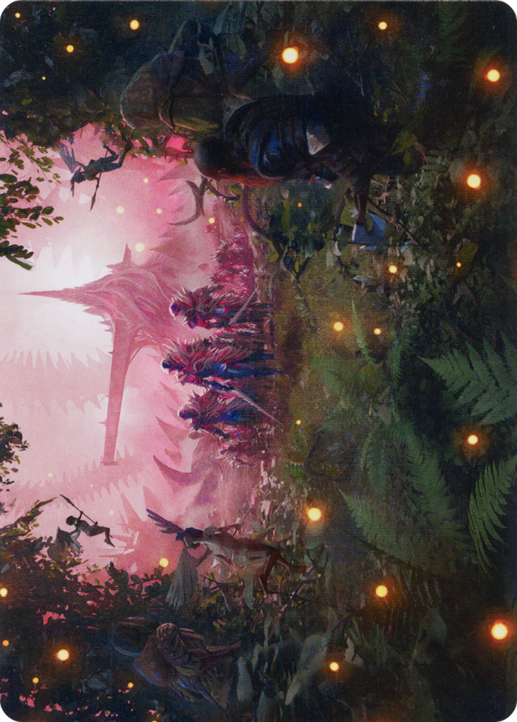 Invasion of Eldraine // Invasion of Eldraine (AMOM-024) - March of the Machine Art Series (Borderless)