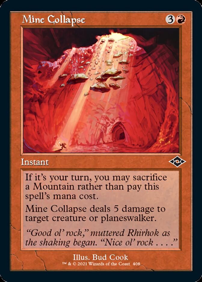 Effondrement de la mine (rétro) [Modern Horizons 2] 