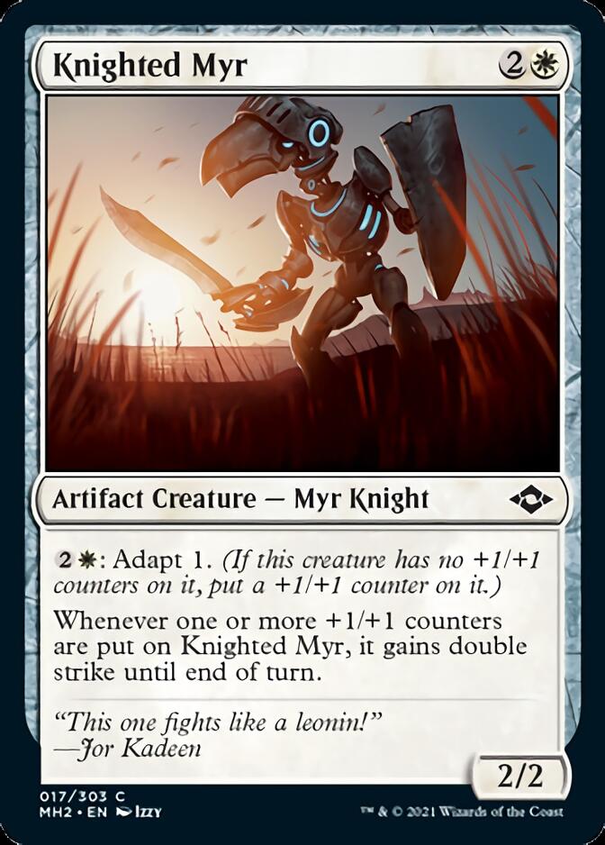 Myr fait chevalier [Horizons modernes 2] 