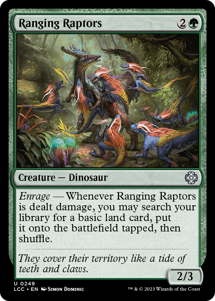 Raptors à distance [Les cavernes perdues du commandant d'Ixalan] 