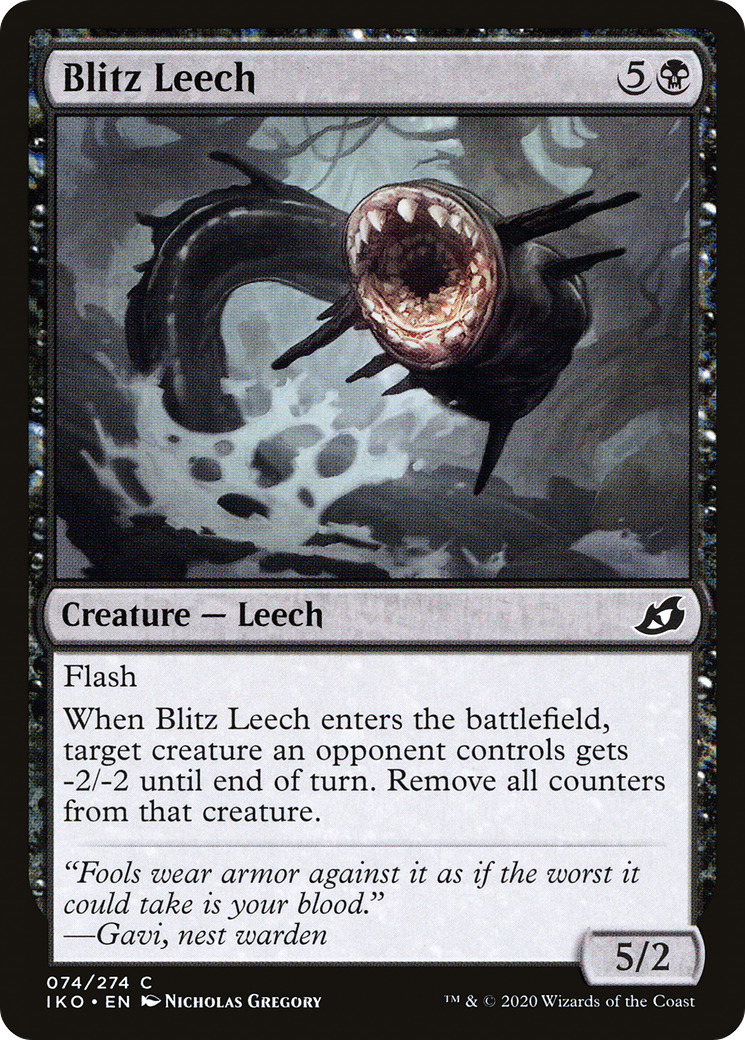 Blitz Leech [Ikoria : Repaire des Béhémoths] 