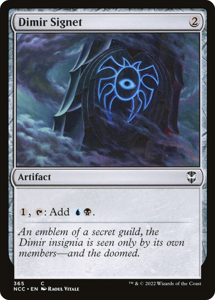 Dimir Signet [Commandant des rues du nouveau Capenna] 