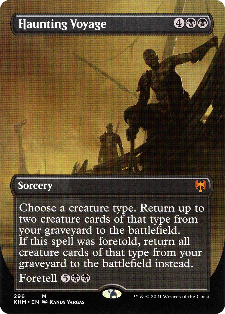 Voyage hanté (Art alternatif sans frontières) [Kaldheim] 
