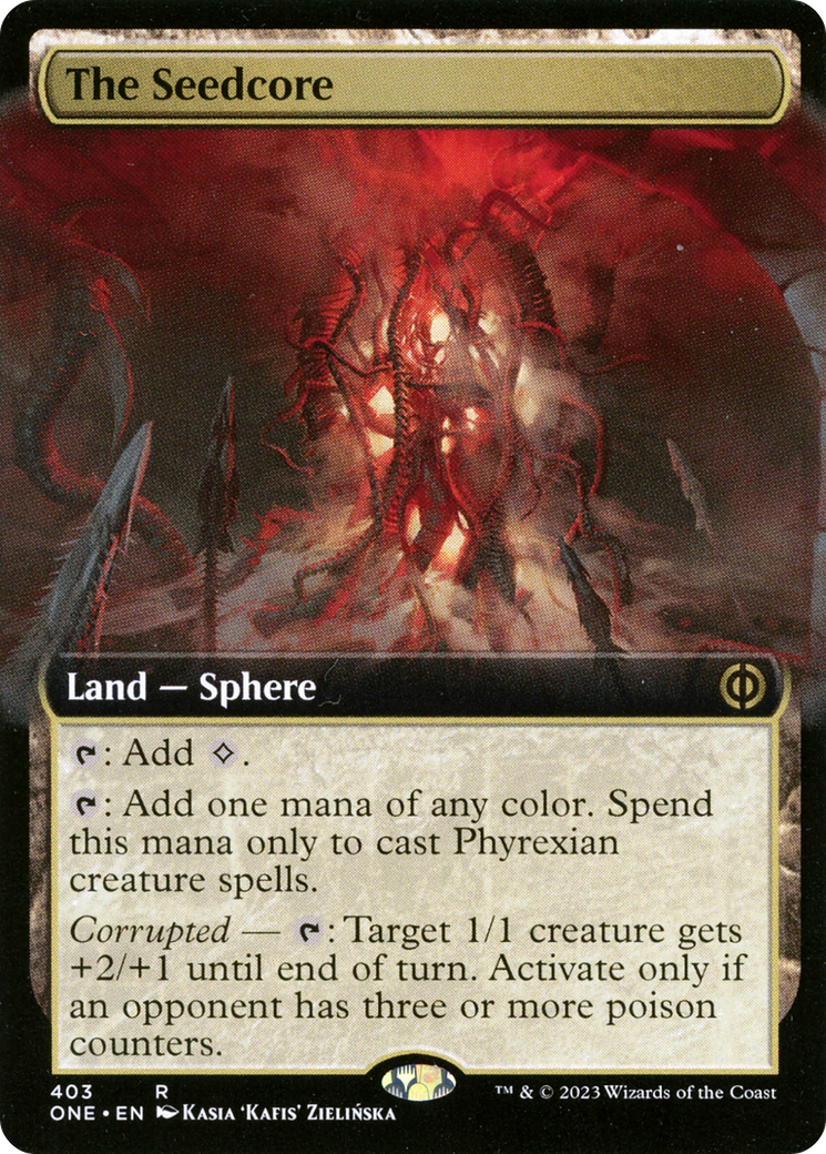 The Seedcore (Extended Art) [Phyrexia : Tous seront un] 