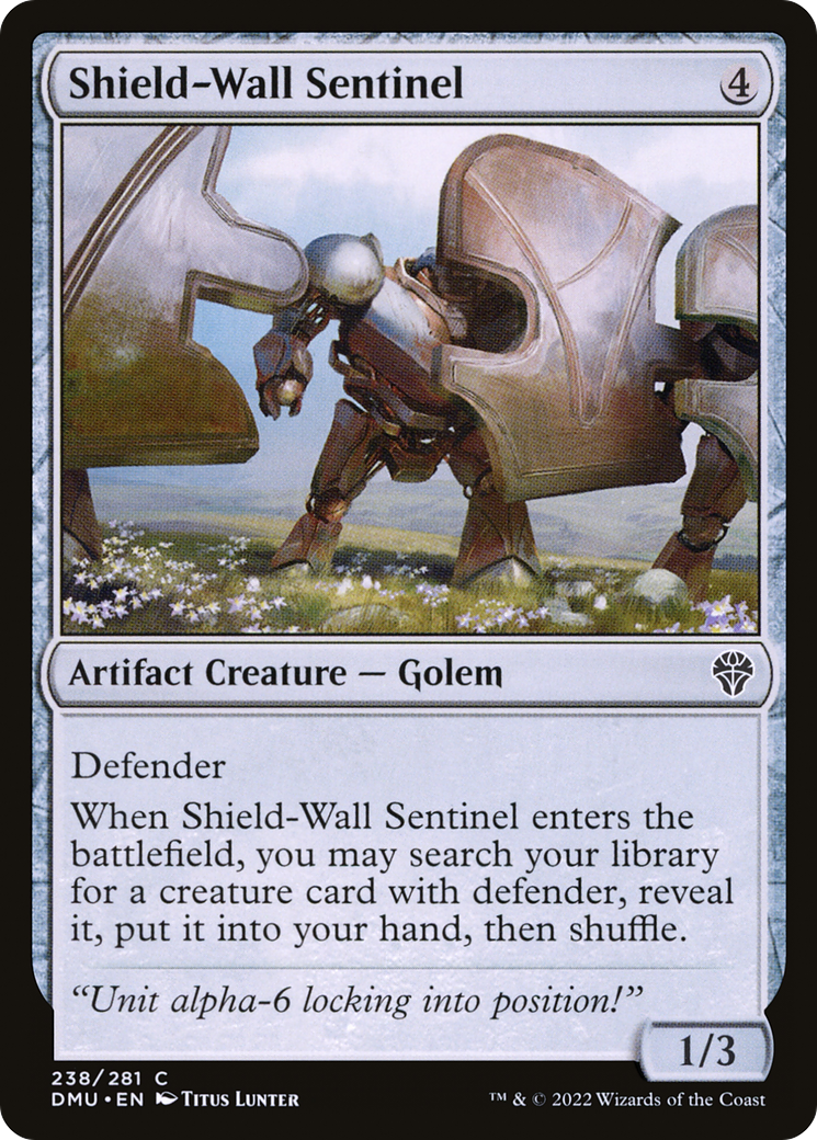 Sentinelle du mur de bouclier [Dominaria United] 