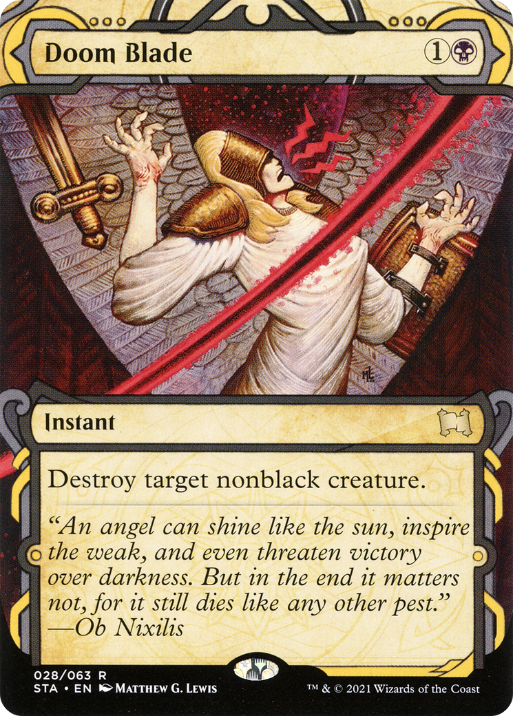 Doom Blade [Strixhaven : Archives mystiques de l'École des mages] 