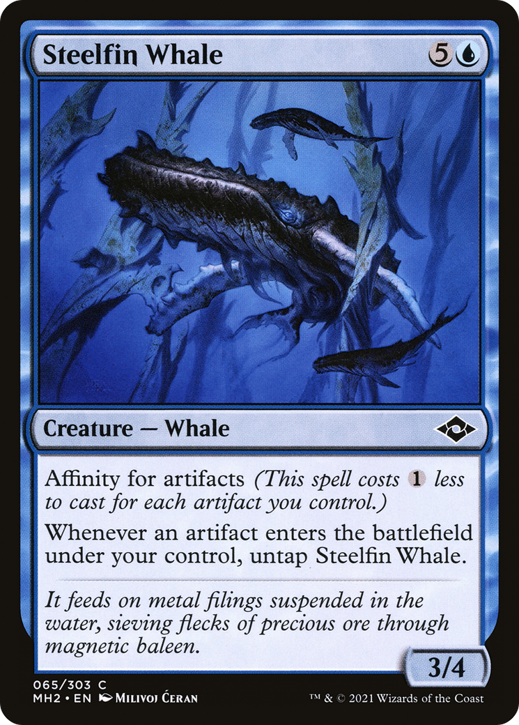 Baleine à nageoires arc-en-ciel [Modern Horizons 2] 