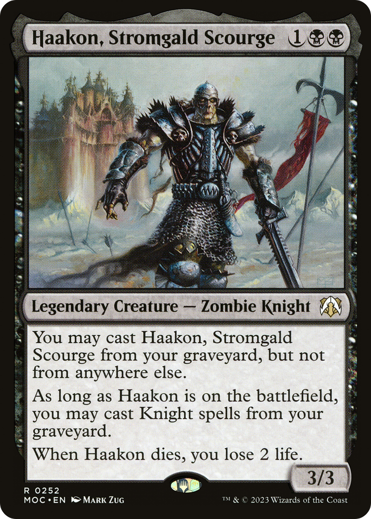 Haakon, Stromgald Scourge [Marche du commandant de la machine] 