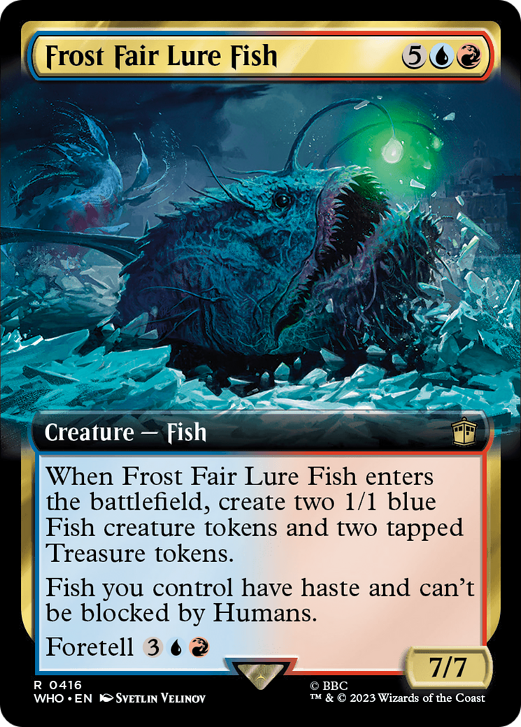 Poisson leurre Frost Fair (art étendu) [Doctor Who] 