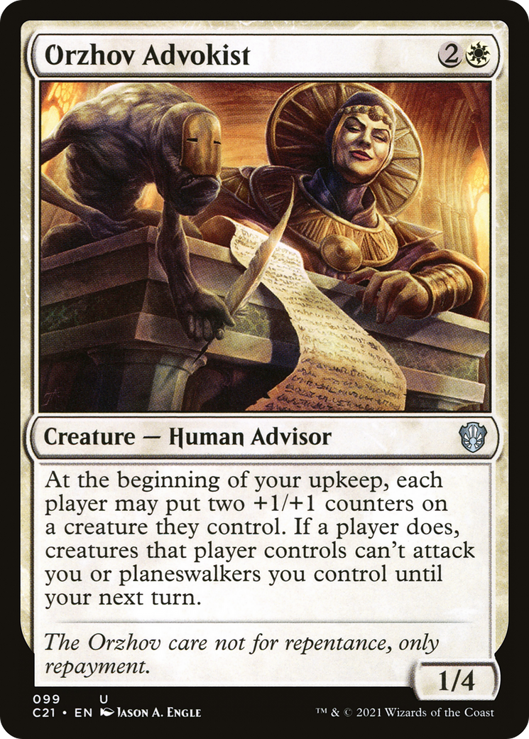 Avocat d'Orzhov [Commandant 2021] 