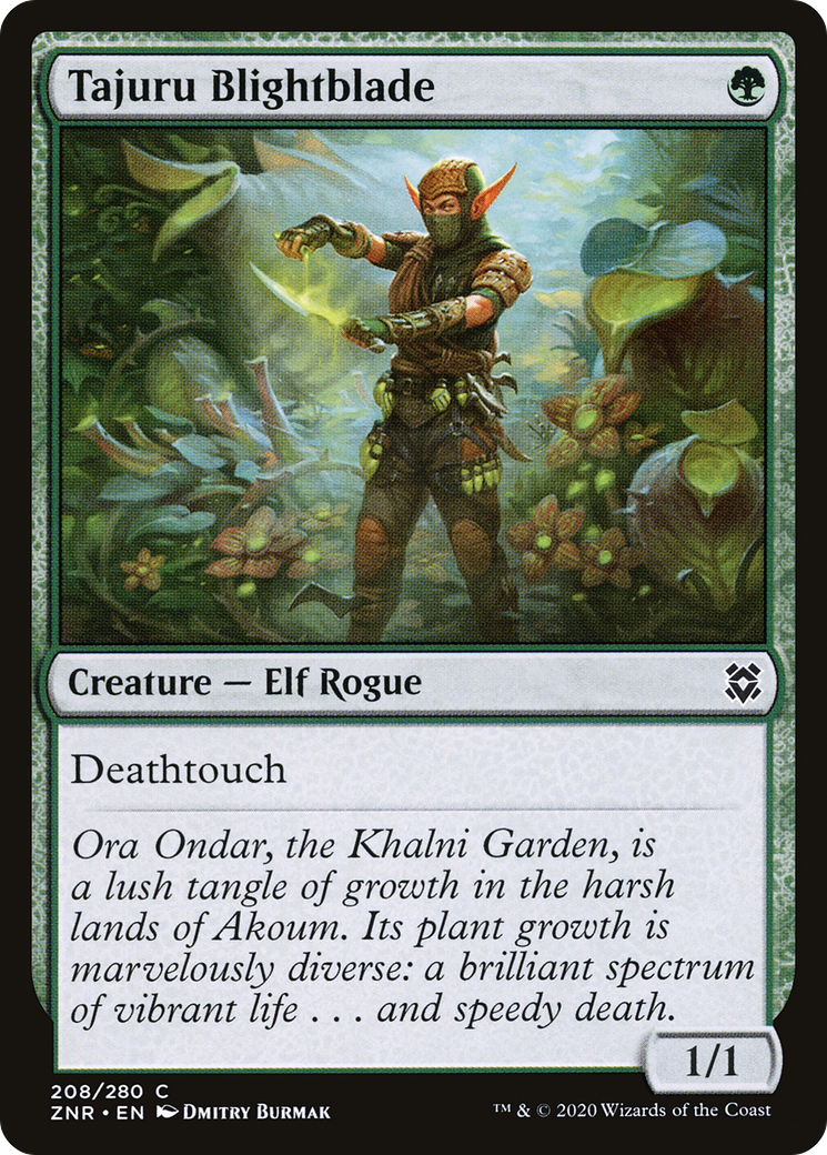 Tajuru Blightblade [Zendikar Rising] 