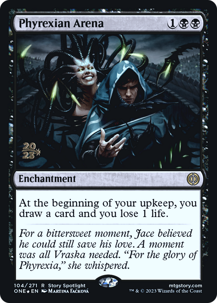 Phyrexian Arena [Phyrexia : All Will Be One Promos d'Avant-première] 