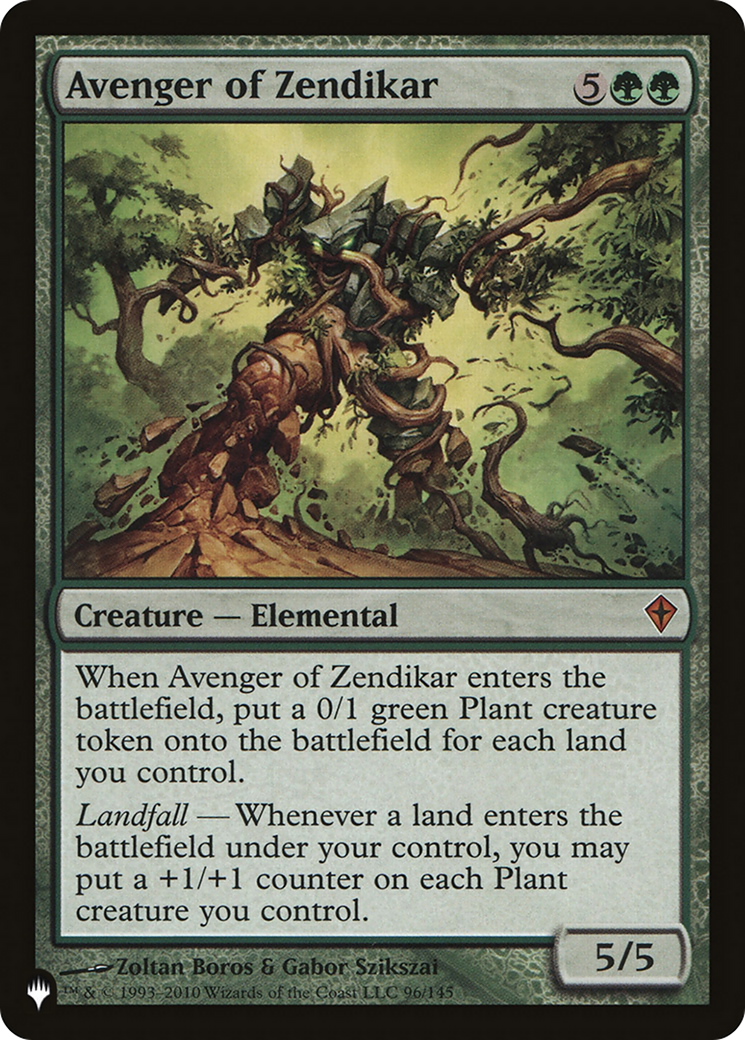 Vengeur de Zendikar [La Liste] 