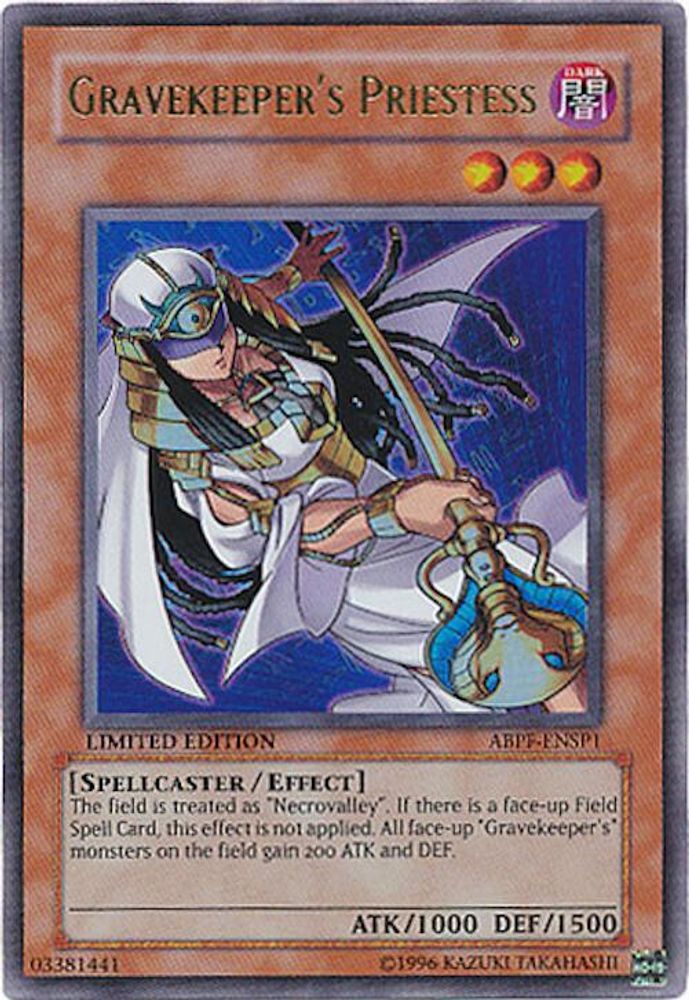 Gravekeeper's Priestess (ABPF-ENSP1) (ABPF-ENSP1) - Ultra Rare