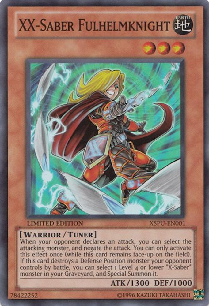 XX-Saber Fulhelmknight (XSPU-EN001) - Super Rare
