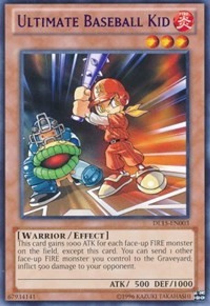Ultimate Baseball Kid (Green) (DL15-EN003) - Rare