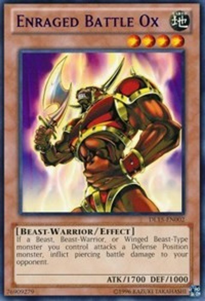 Enraged Battle Ox (Purple) (DL15-EN002) - Rare