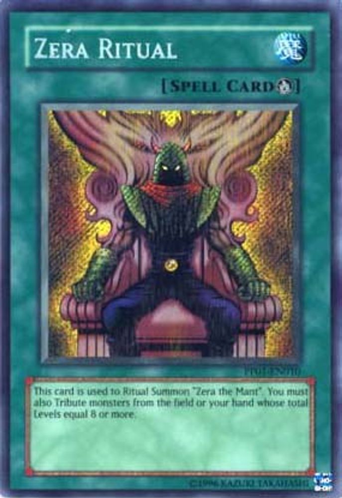 Zera Ritual (Secret Rare) (PP01-EN010) - Secret Rare