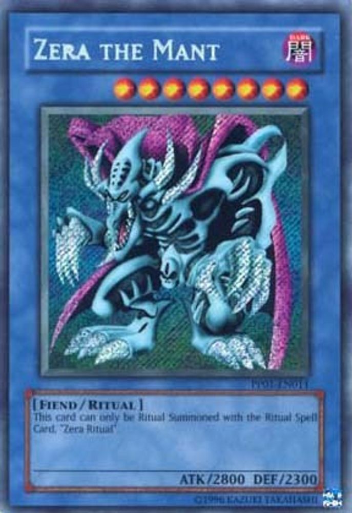 Zera the Mant (Secret) (PP01-EN011) - Secret Rare