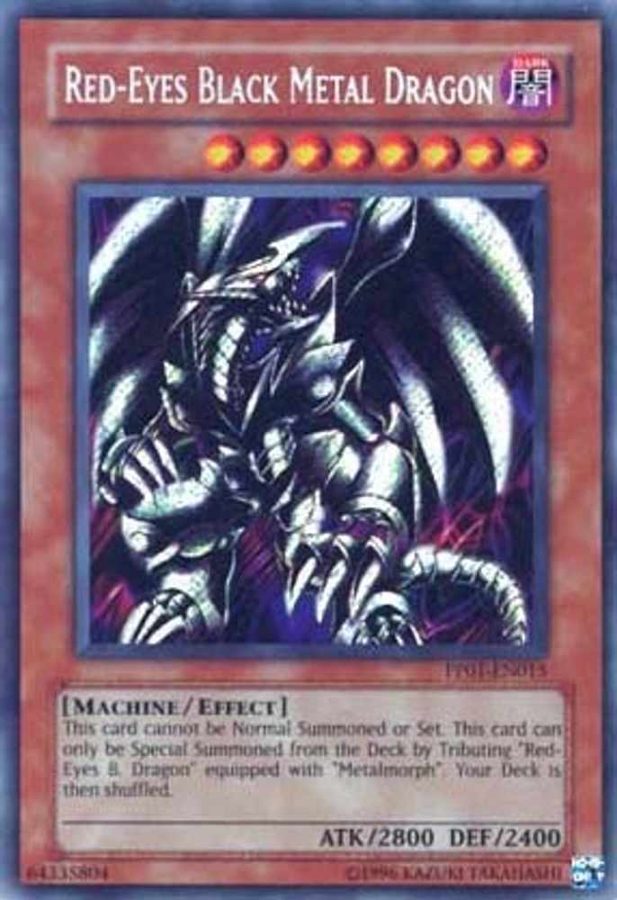 Red-Eyes Black Metal Dragon (Secret) (PP01-EN015) - Secret Rare