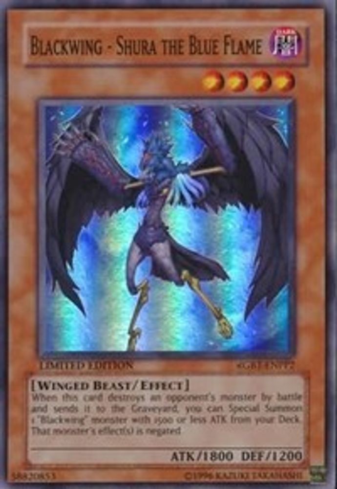 Blackwing - Shura the Blue Flame (RGBT-ENPP2) - Super Rare