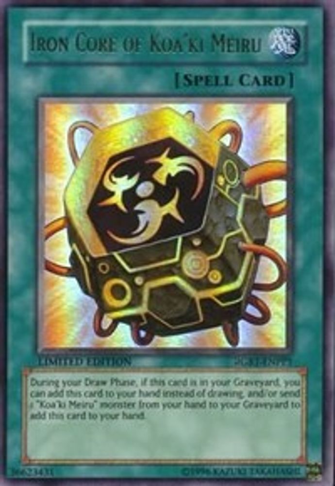 Noyau de fer de Koa'ki Meiru [RGBT-ENPP1] Ultra Rare 