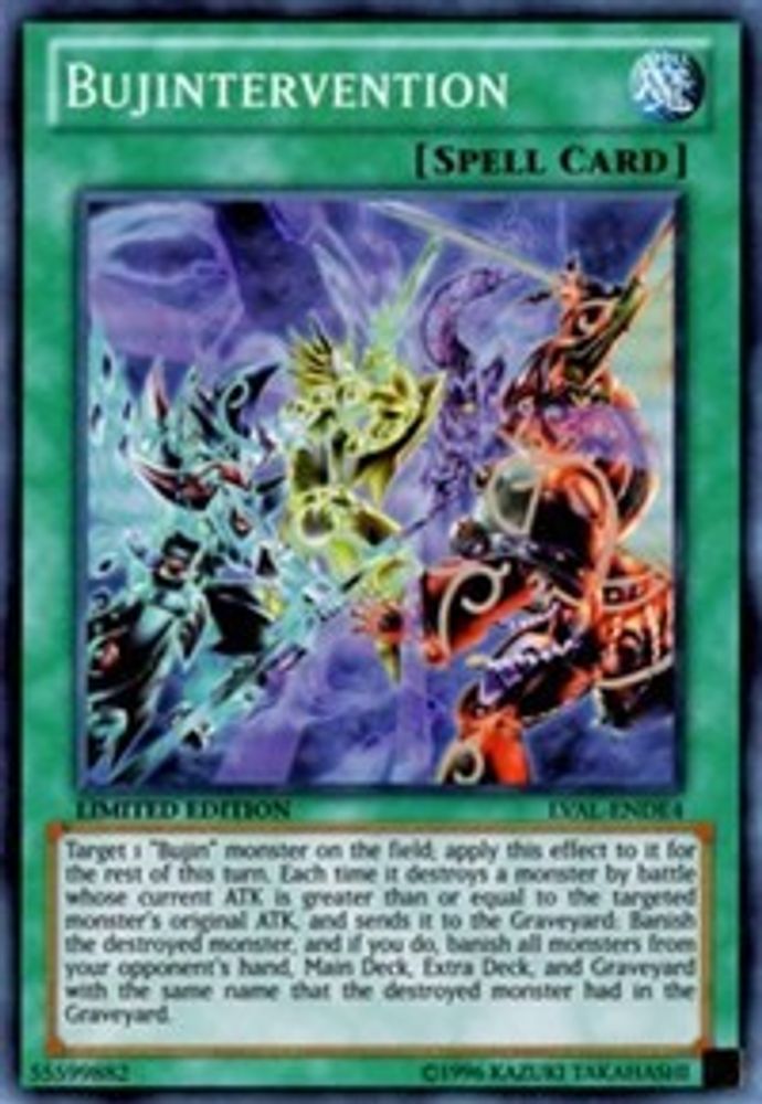 Bujintervention (LVAL-ENDE4) - Super Rare