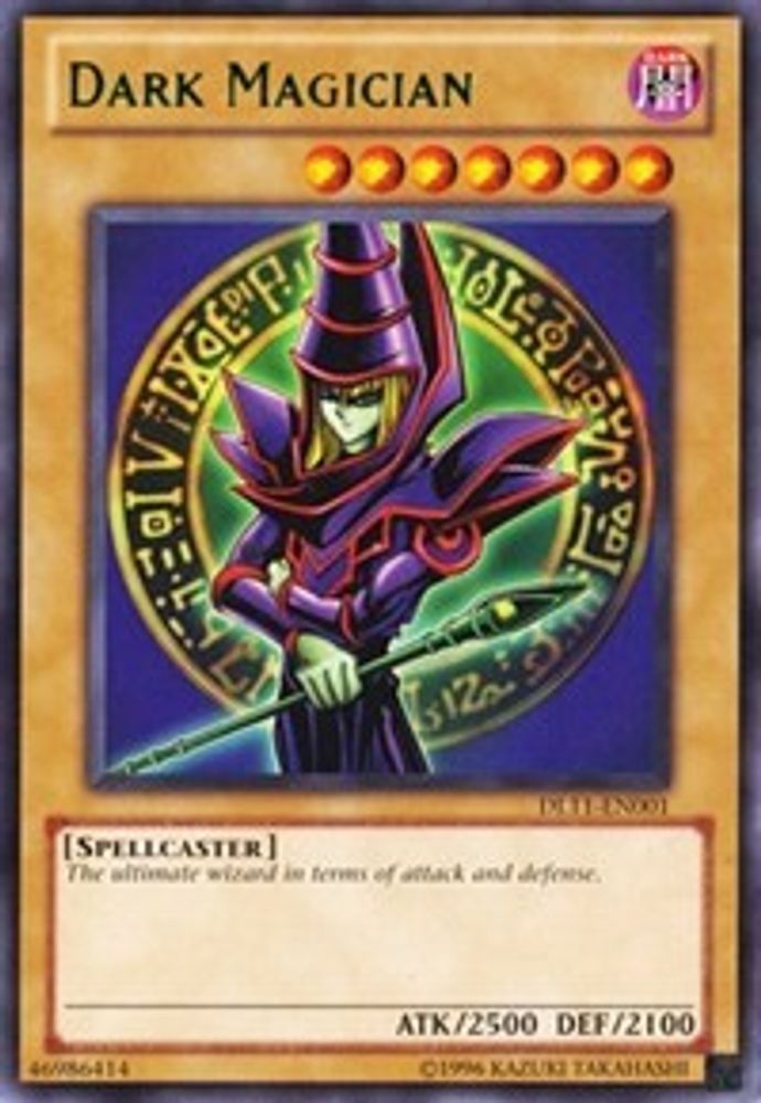 Dark Magician (Green) (DL11-EN001) - Rare