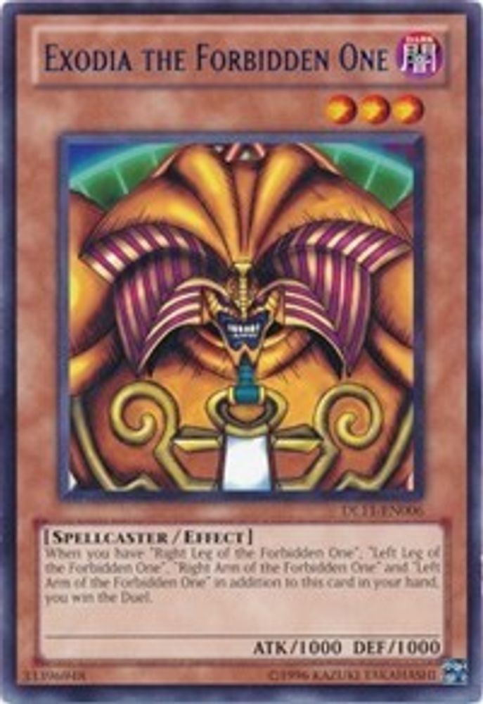 Exodia the Forbidden One (Blue) (DL11-EN006) - Rare