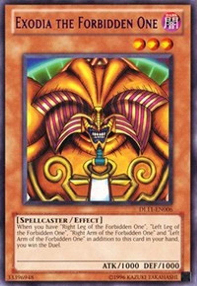 Exodia the Forbidden One (Purple) (DL11-EN006) - Rare