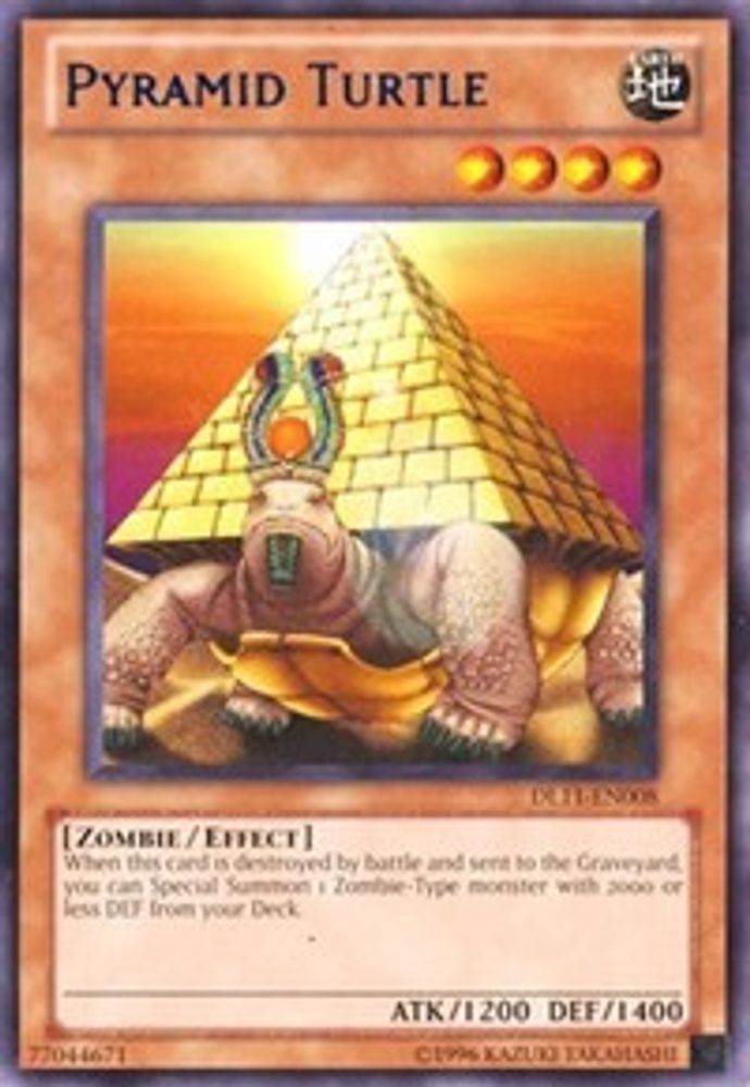 Pyramid Turtle (Blue) (DL11-EN008) - Rare
