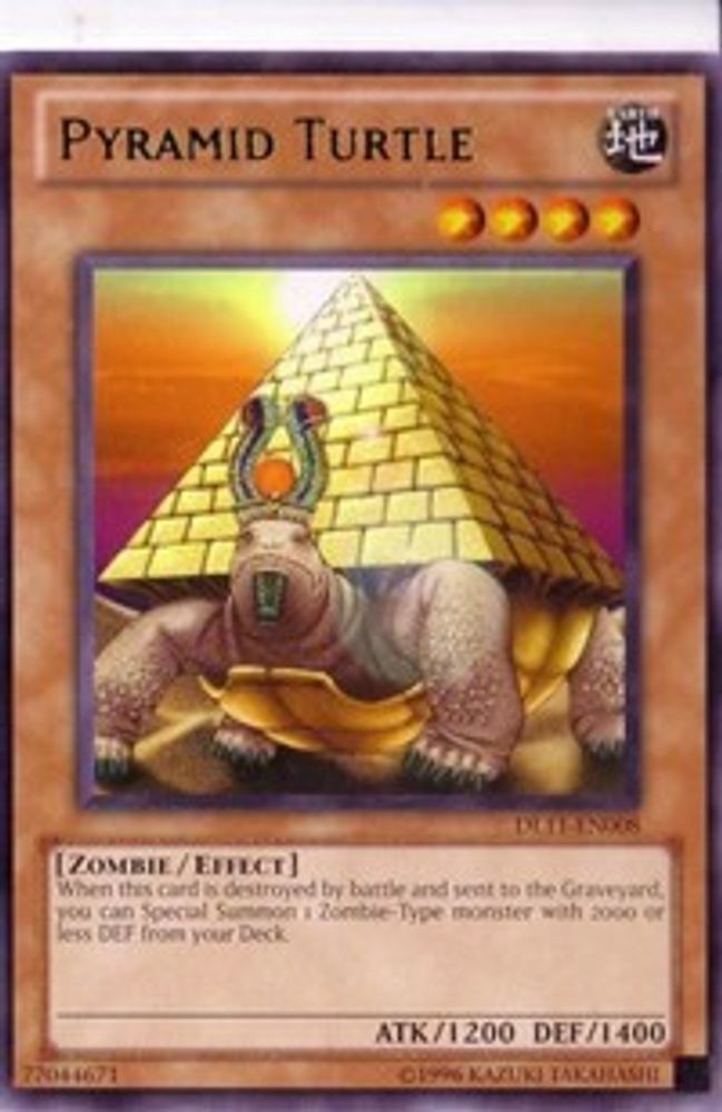 Pyramid Turtle (Green) (DL11-EN008) - Rare