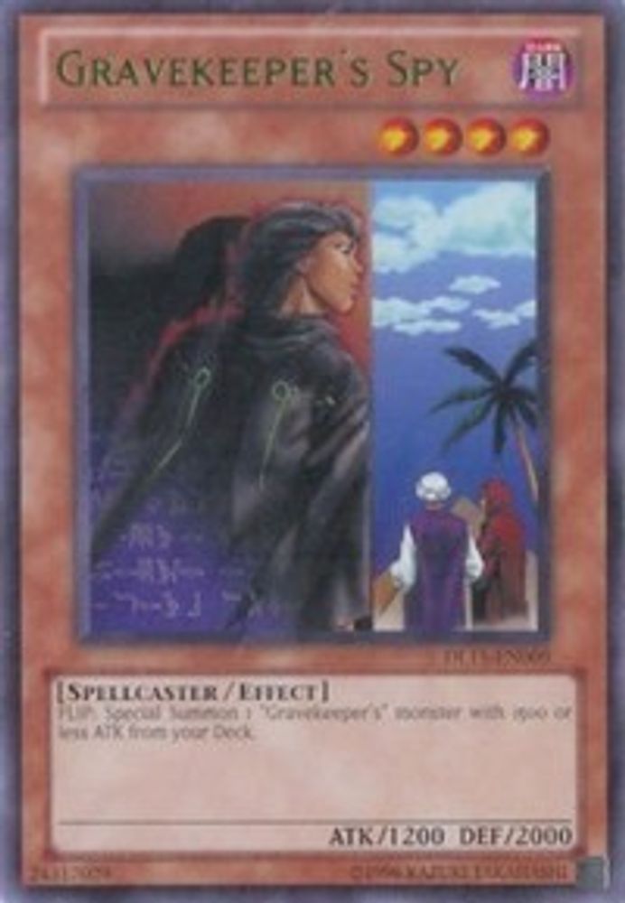 Gravekeeper's Spy (Green) (DL11-EN009) - Rare