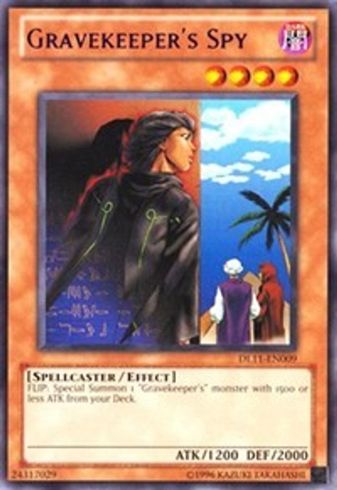 Gravekeeper's Spy (Purple) (DL11-EN009) - Rare