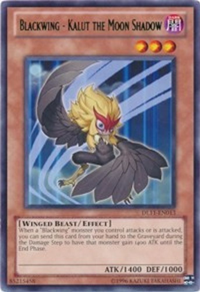 Blackwing - Kalut the Moon Shadow (Blue) (DL11-EN013) - Rare