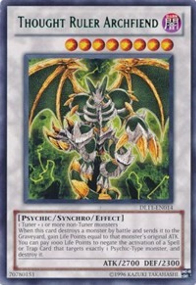 Thought Ruler Archfiend (Blue) (DL11-EN014) - Rare