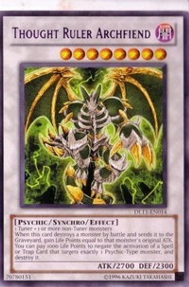 Thought Ruler Archfiend (Purple) (DL11-EN014) - Rare