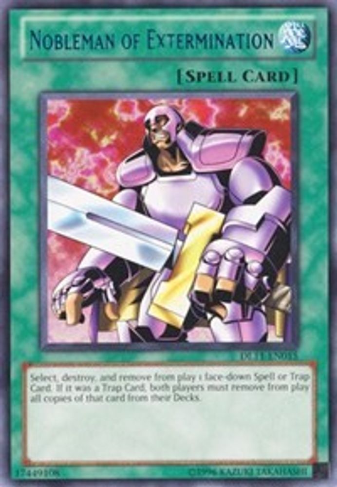 Nobleman of Extermination (Blue) (DL11-EN015) - Rare