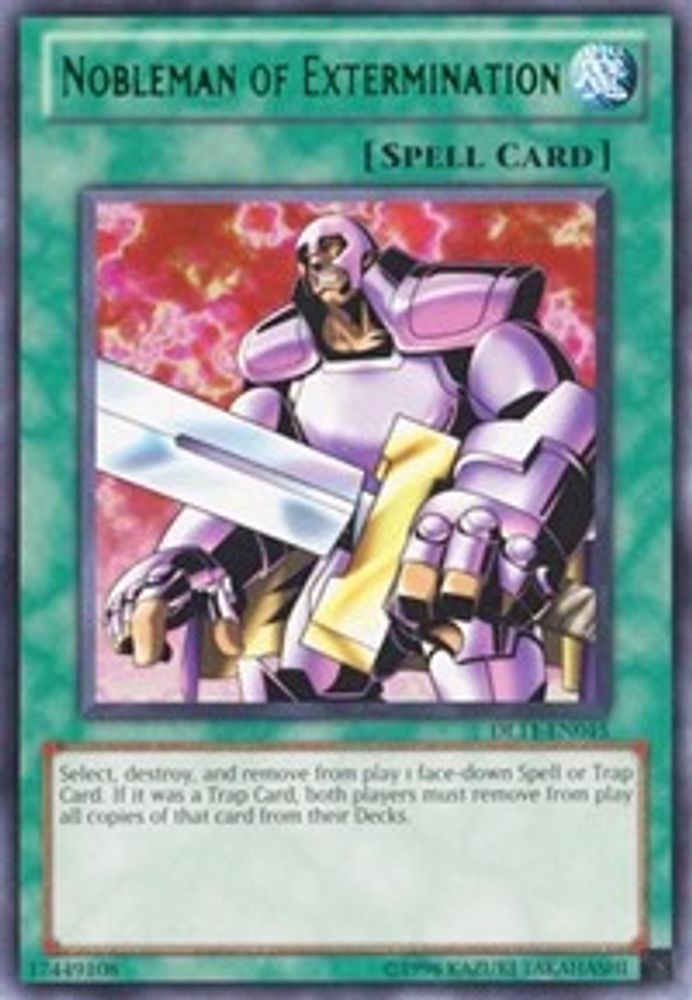Nobleman of Extermination (Green) (DL11-EN015) - Rare