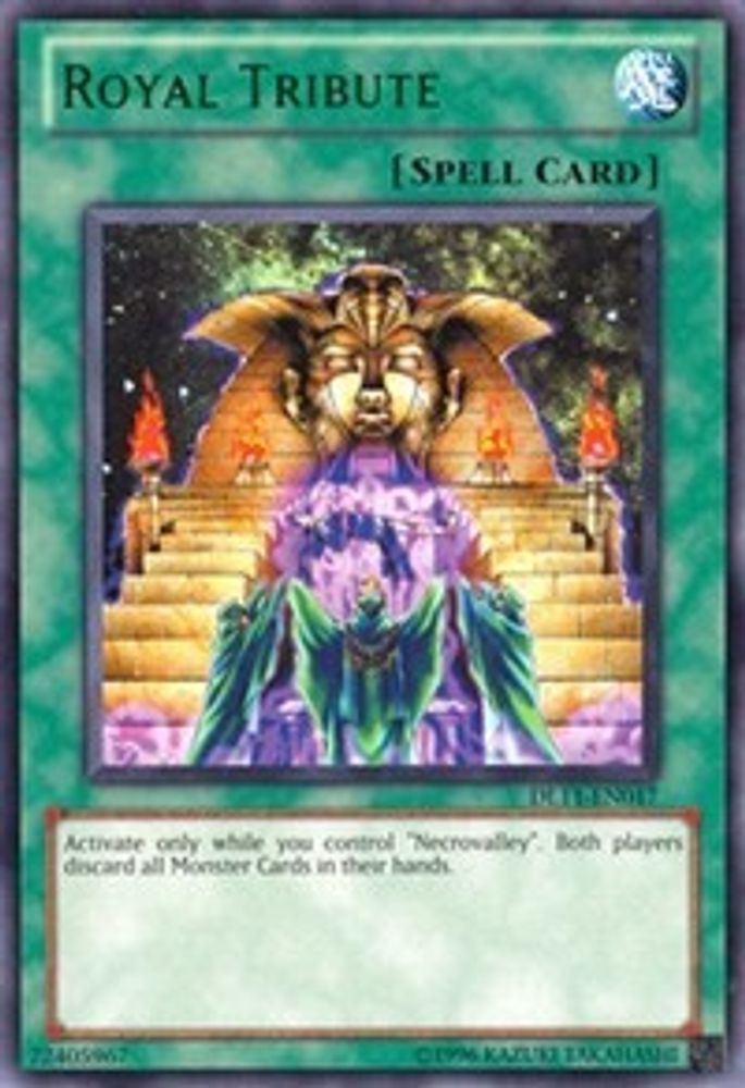 Royal Tribute (Green) (DL11-EN017) - Rare
