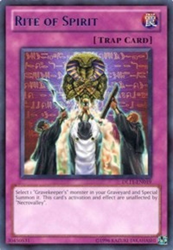 Rite of Spirit (Blue) (DL11-EN019) - Rare