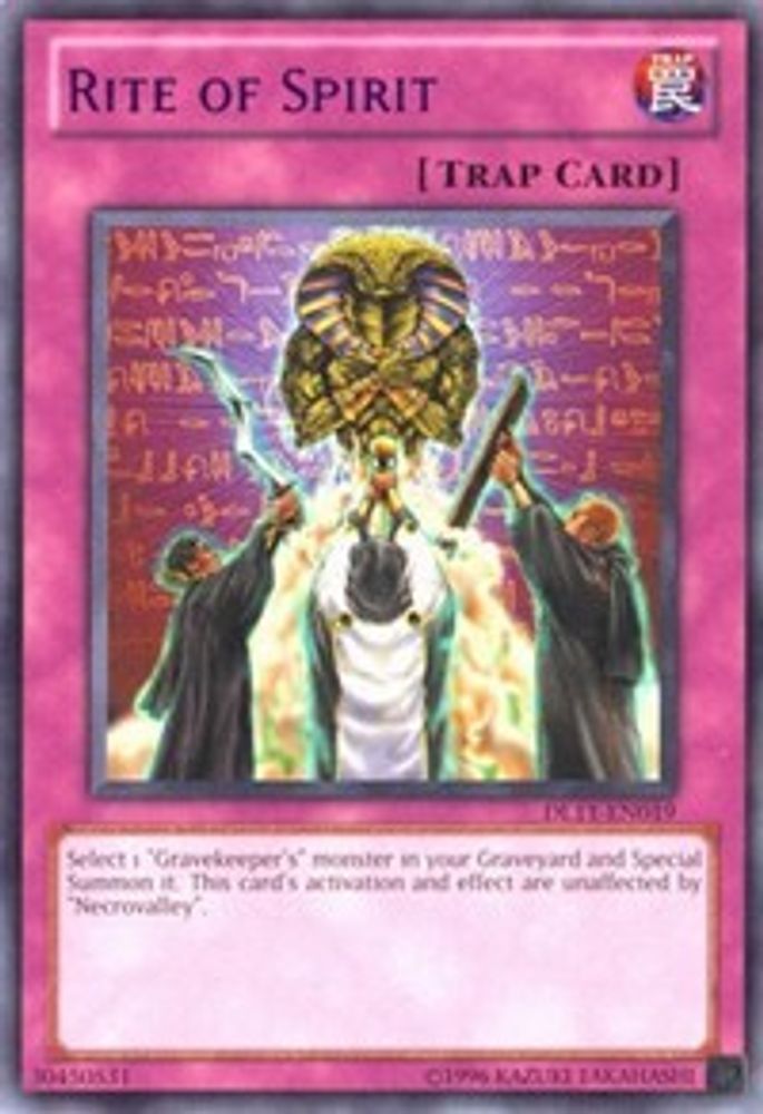 Rite of Spirit (Purple) (DL11-EN019) - Rare