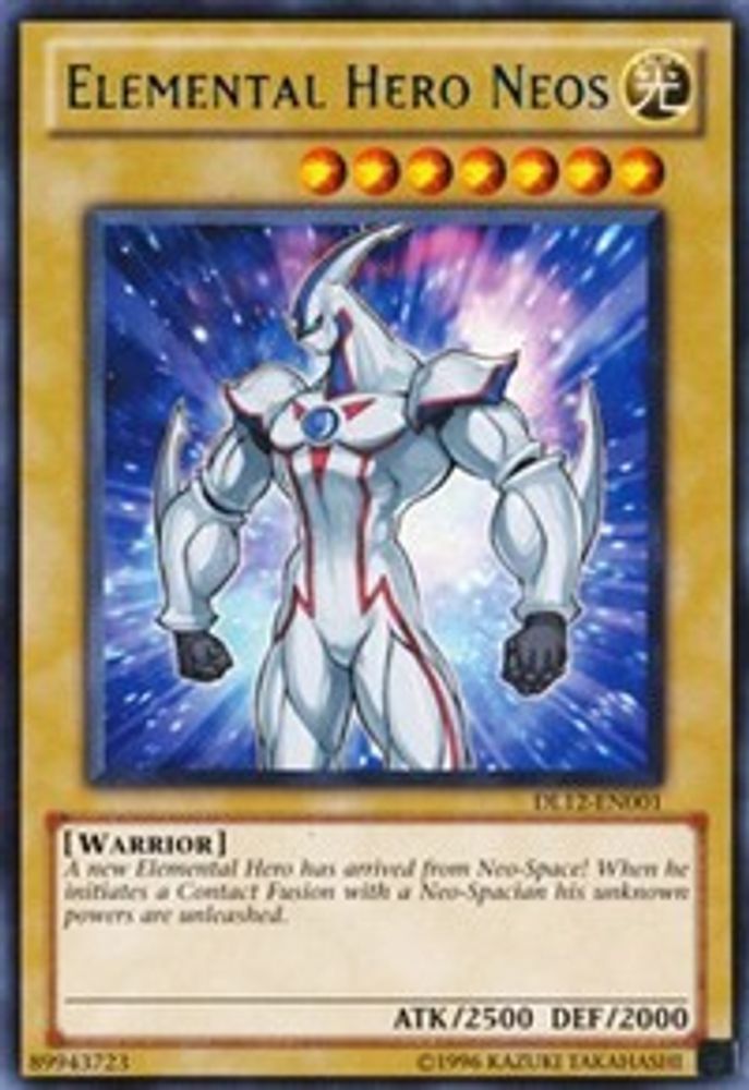 Elemental Hero Neos (Blue) (DL12-EN001) - Rare
