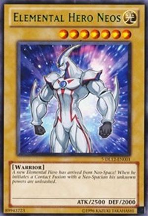 Elemental Hero Neos (Green) (DL12-EN001) - Rare