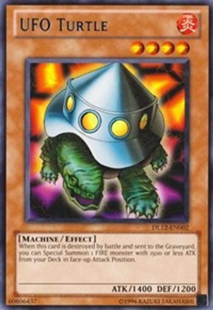 UFO Turtle (Blue) (DL12-EN002) - Rare