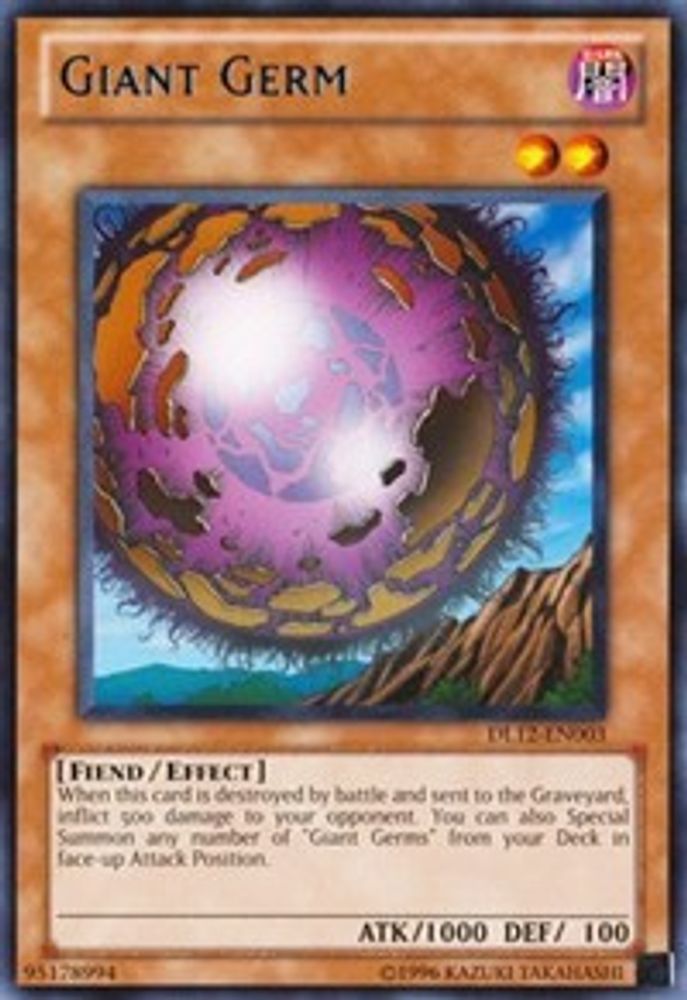 Giant Germ (Blue) (DL12-EN003) - Rare