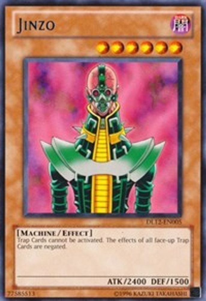 Jinzo (Blue) (DL12-EN005) - Rare