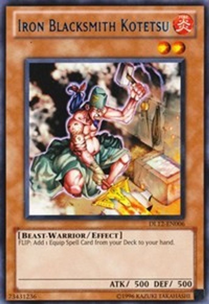 Forgeron de fer Kotetsu (bleu) [DL12-EN006] Rare 